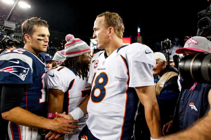 In the NFL, it's a time-honored postgame tradition: Meet at midfield, shake and smile for the cameras. ...Or don't.